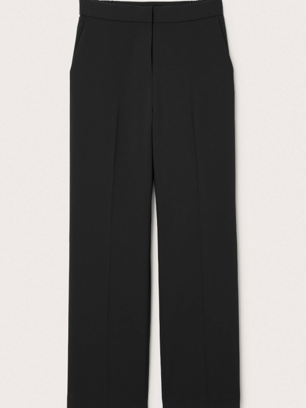 Svarta byxor med resår