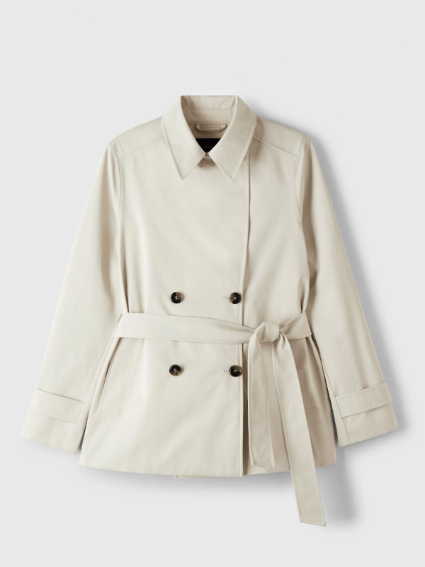 Kort trenchcoat